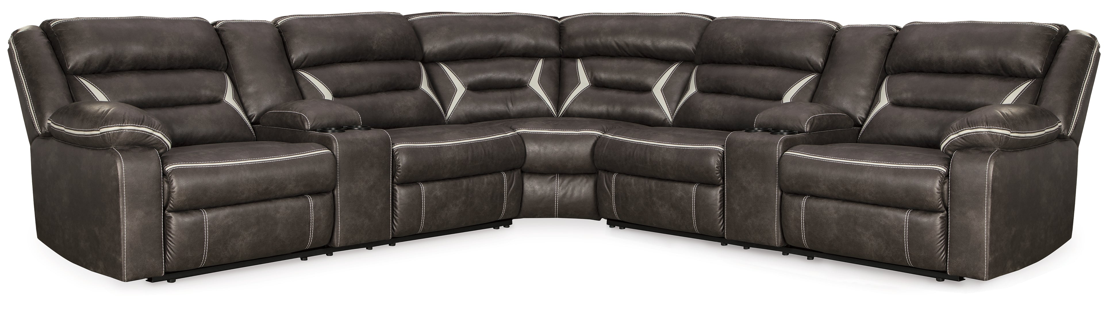 Kincord 3-Piece Power Reclining Sectional