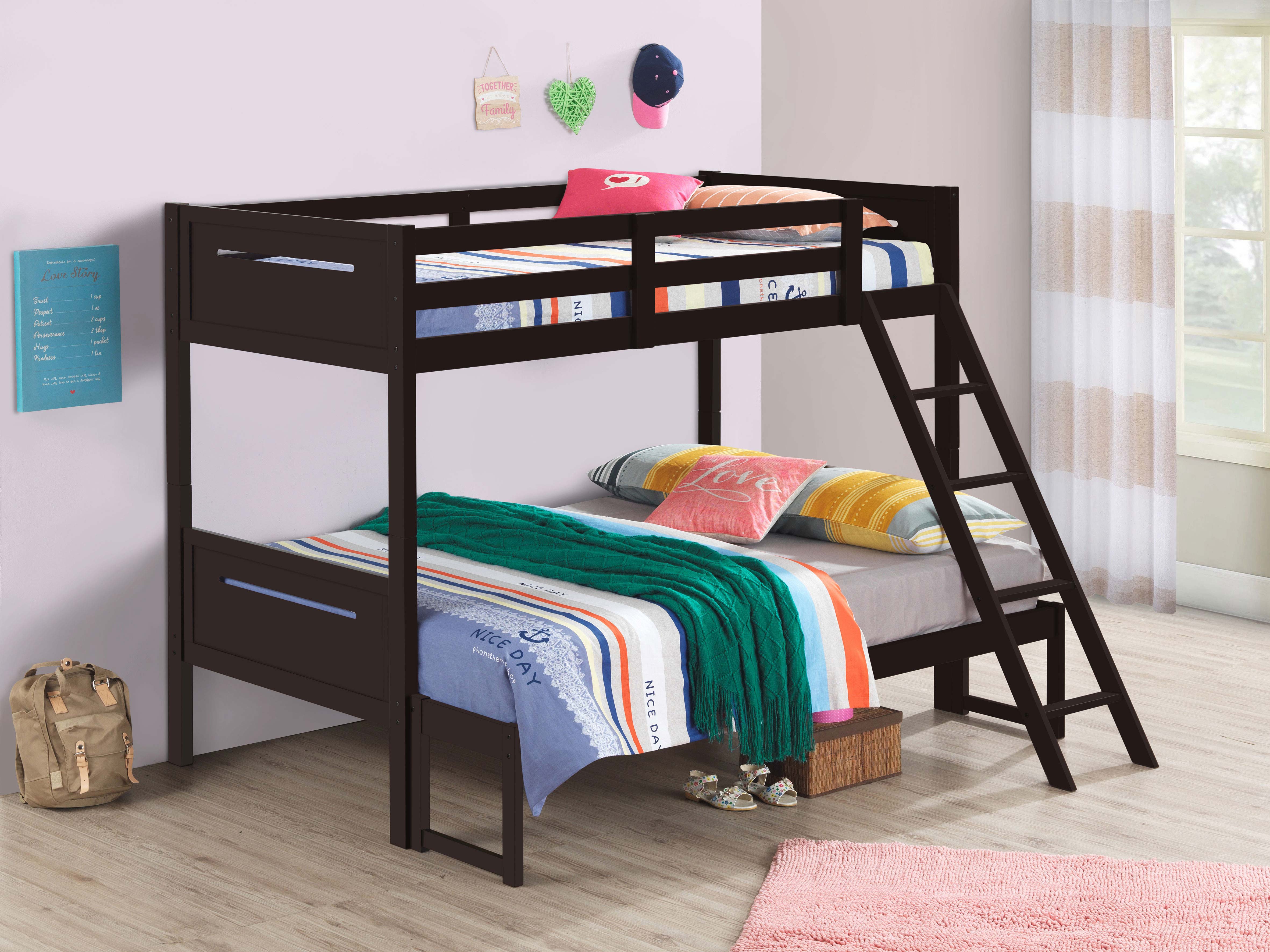Littleton Twin Over Full Bunk Bed Espresso
