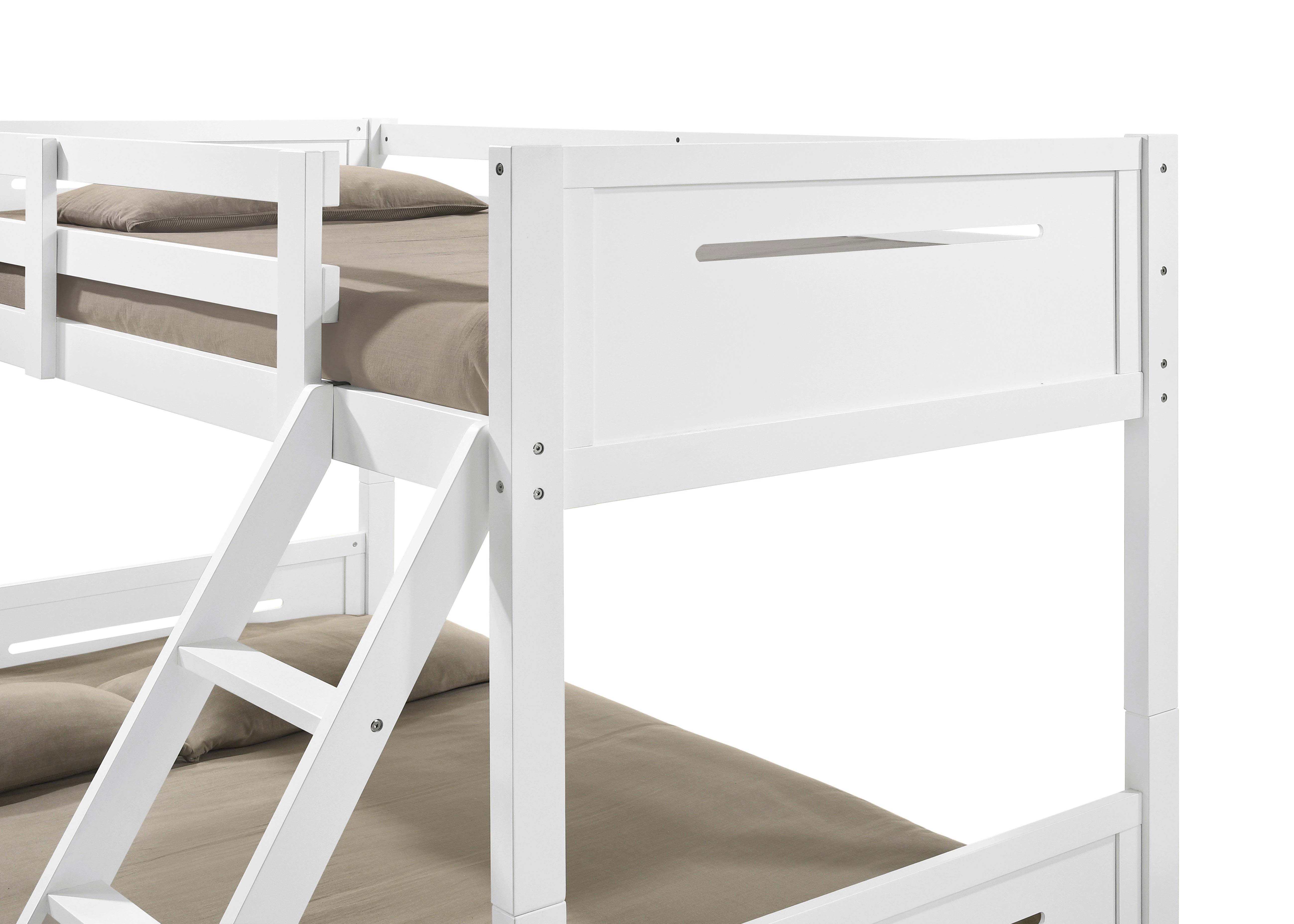 Littleton Twin Over Full Bunk Bed White