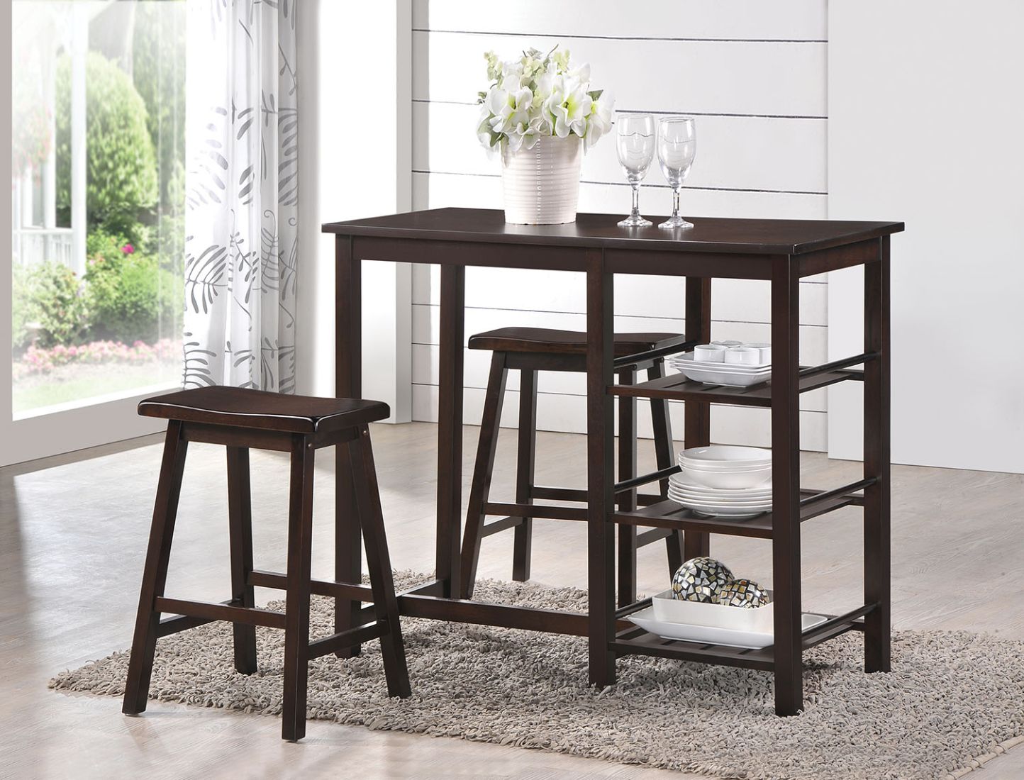 Murby 3Pc Counter Height Set