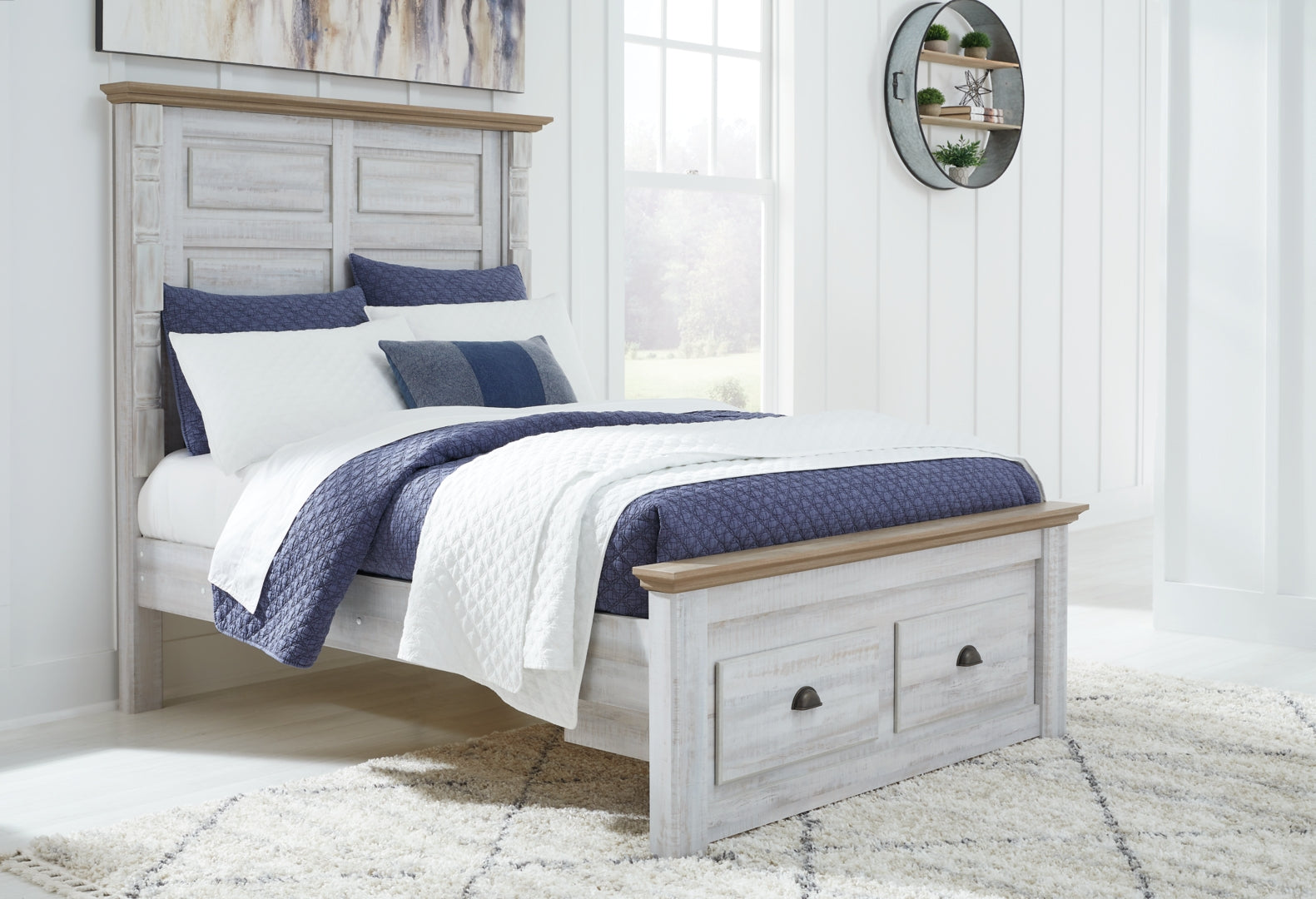 Haven Bay Full Panel Storage Bed