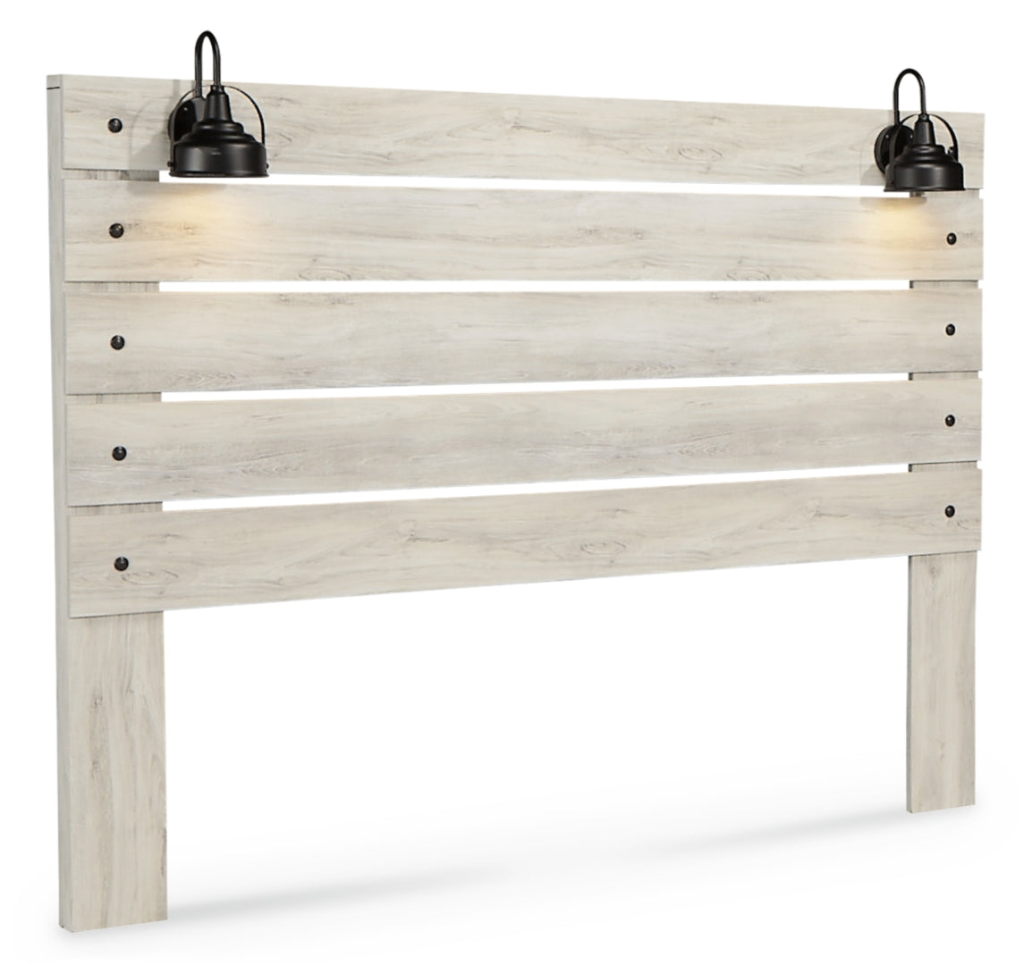 Cambeck King Panel Headboard Bed with Dresser