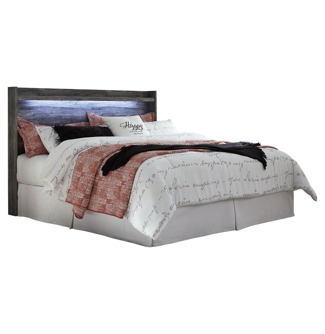Baystorm King Panel Headboard Bed with Dresser
