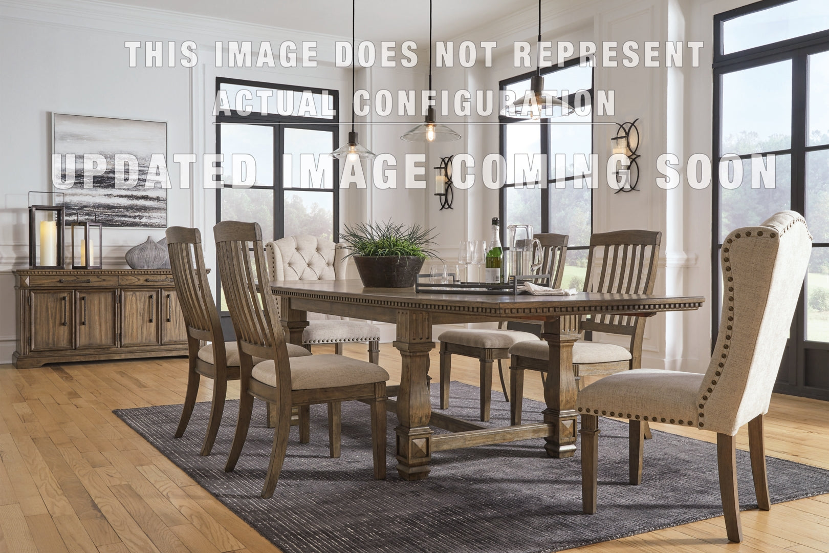 Markenburg Dining Table and 10 Chairs