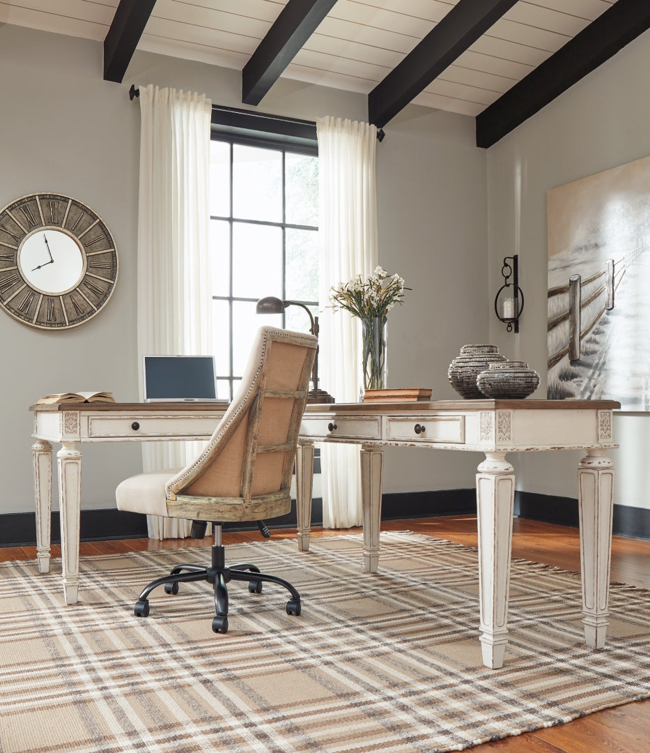 Realyn 2-Piece Home Office Lift Top Desk