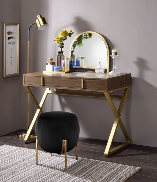 Shanaia Vanity Desk W/Mirror & Jewelry Tray
