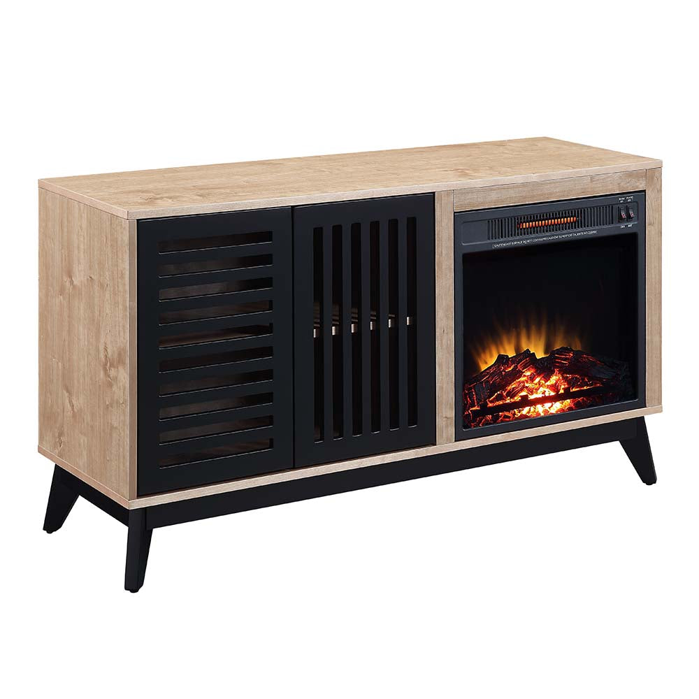Lampner Cabinet W/Fireplace