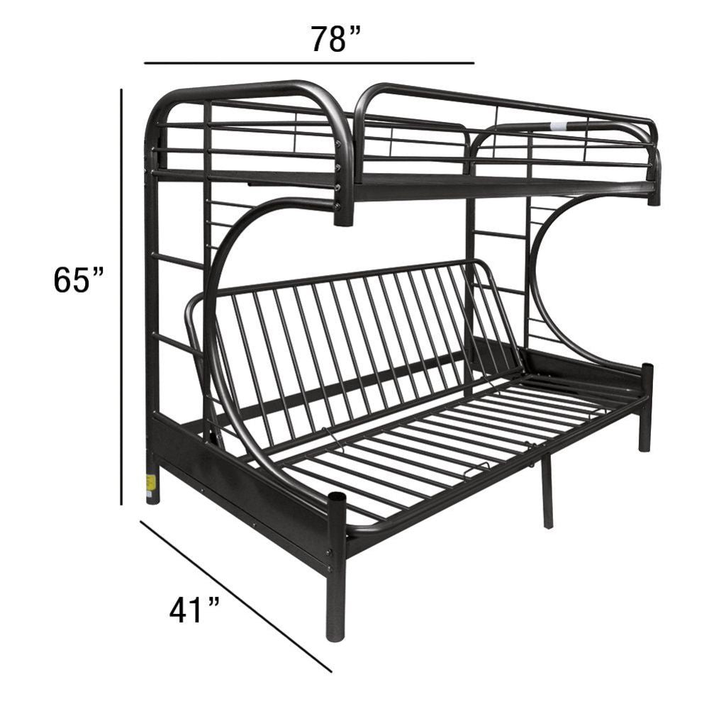 Chisa Twin/Full Futon Bunk Bed