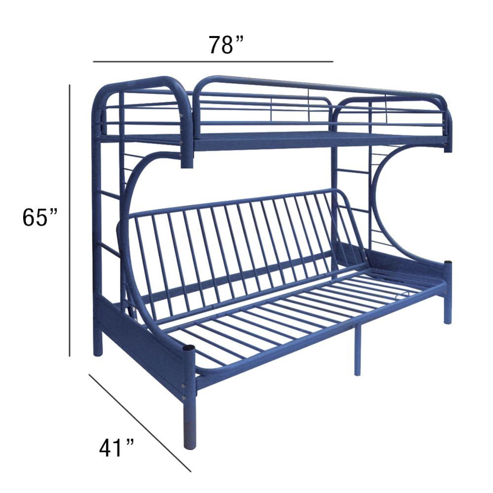 Carson-Jack Twin/Full Futon Bunk Bed