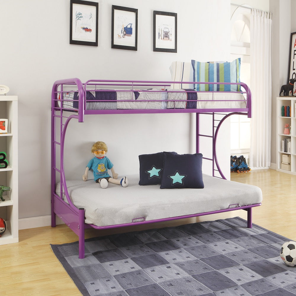 Goldene Twin/Full Futon Bunk Bed