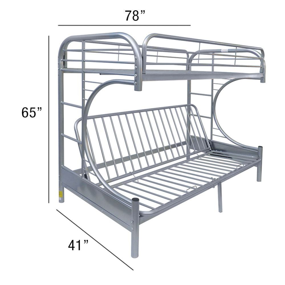 Zhander Twin/Full Futon Bunk Bed