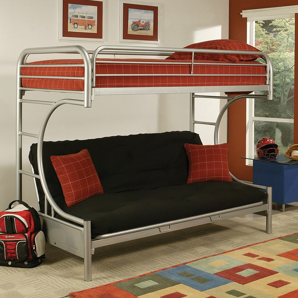 Zhander Twin/Full Futon Bunk Bed