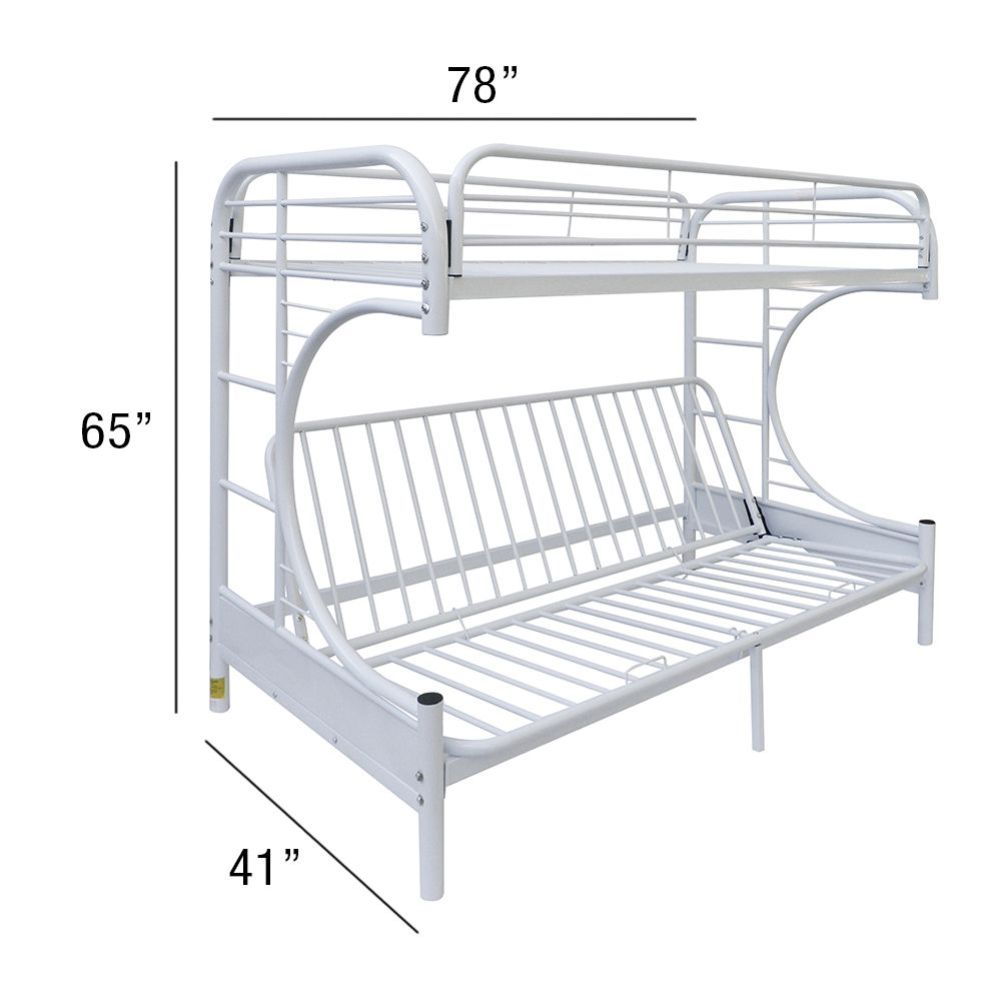 Lesparre Twin/Full Futon Bunk Bed