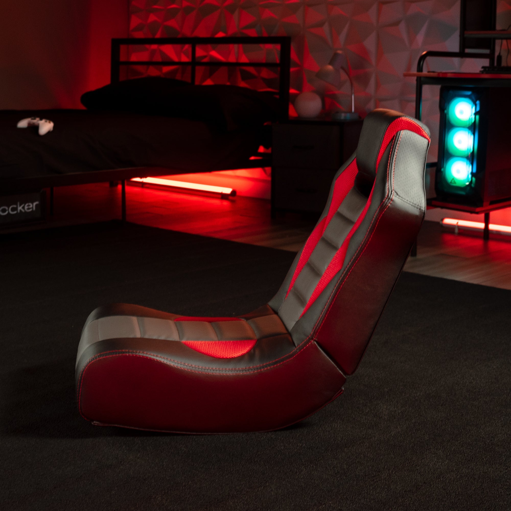 Flash 2.0 Wired Floor Rocker - Red