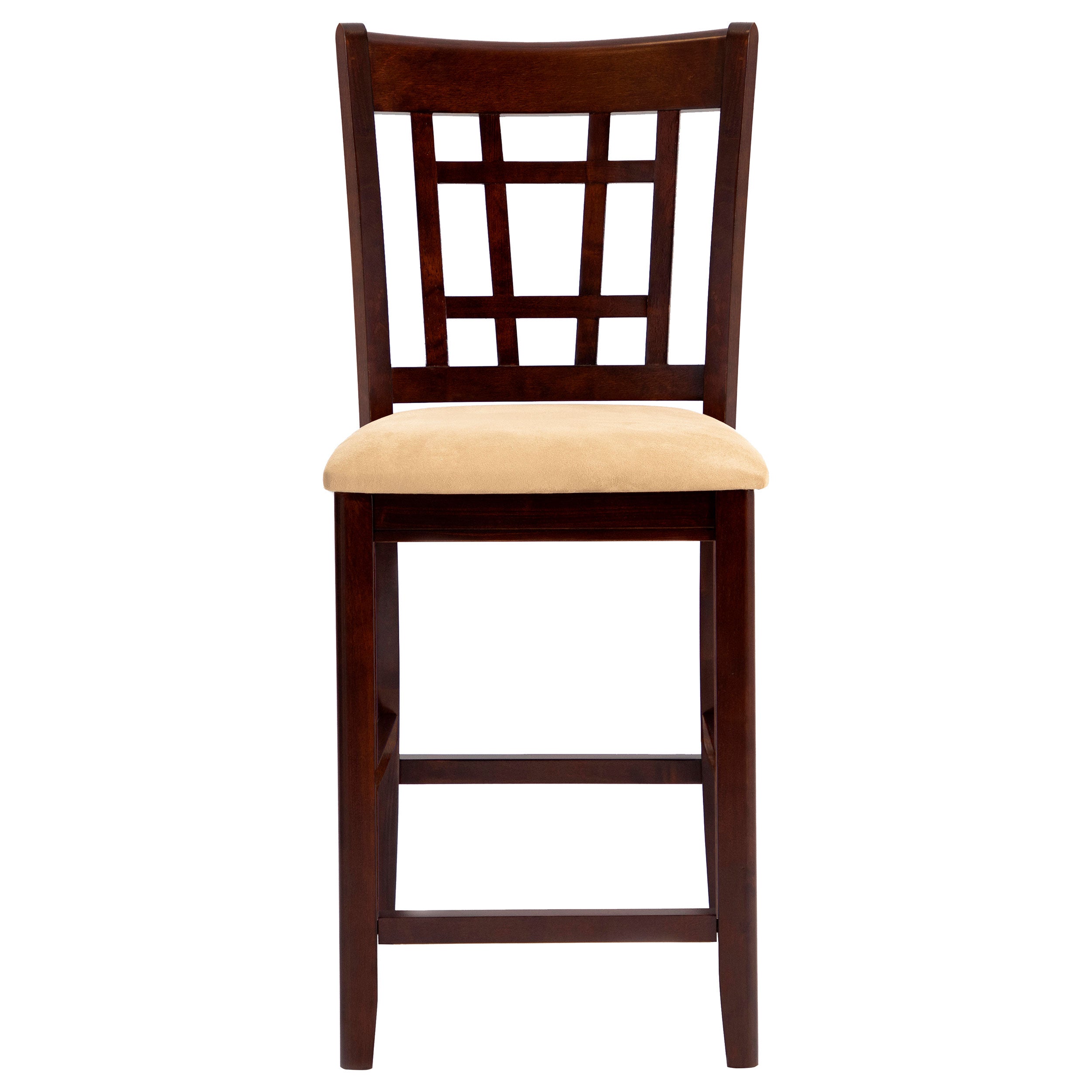 Lavon 24" Counter Stools Tan and Brown (Set of 2)