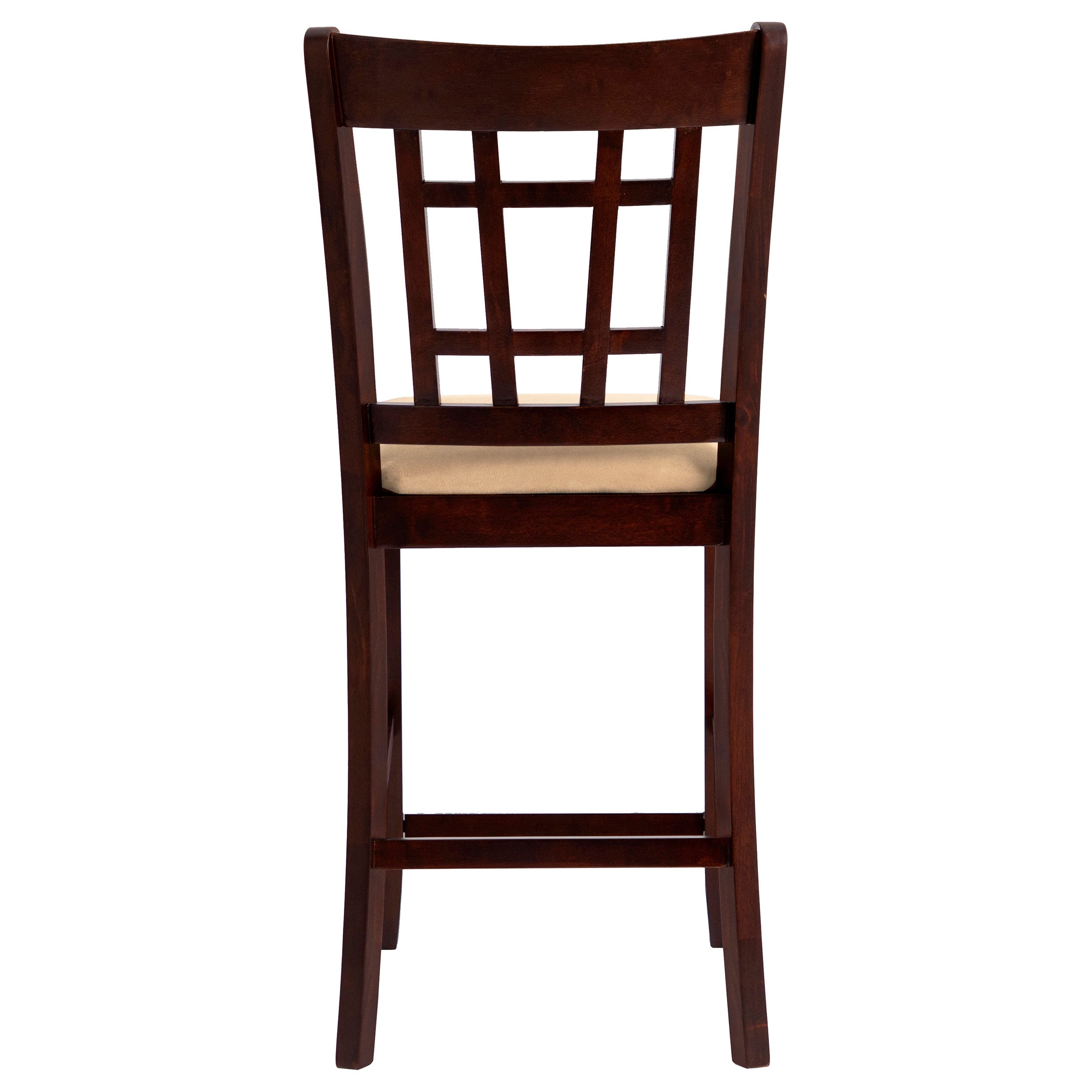 Lavon 24" Counter Stools Tan and Brown (Set of 2)