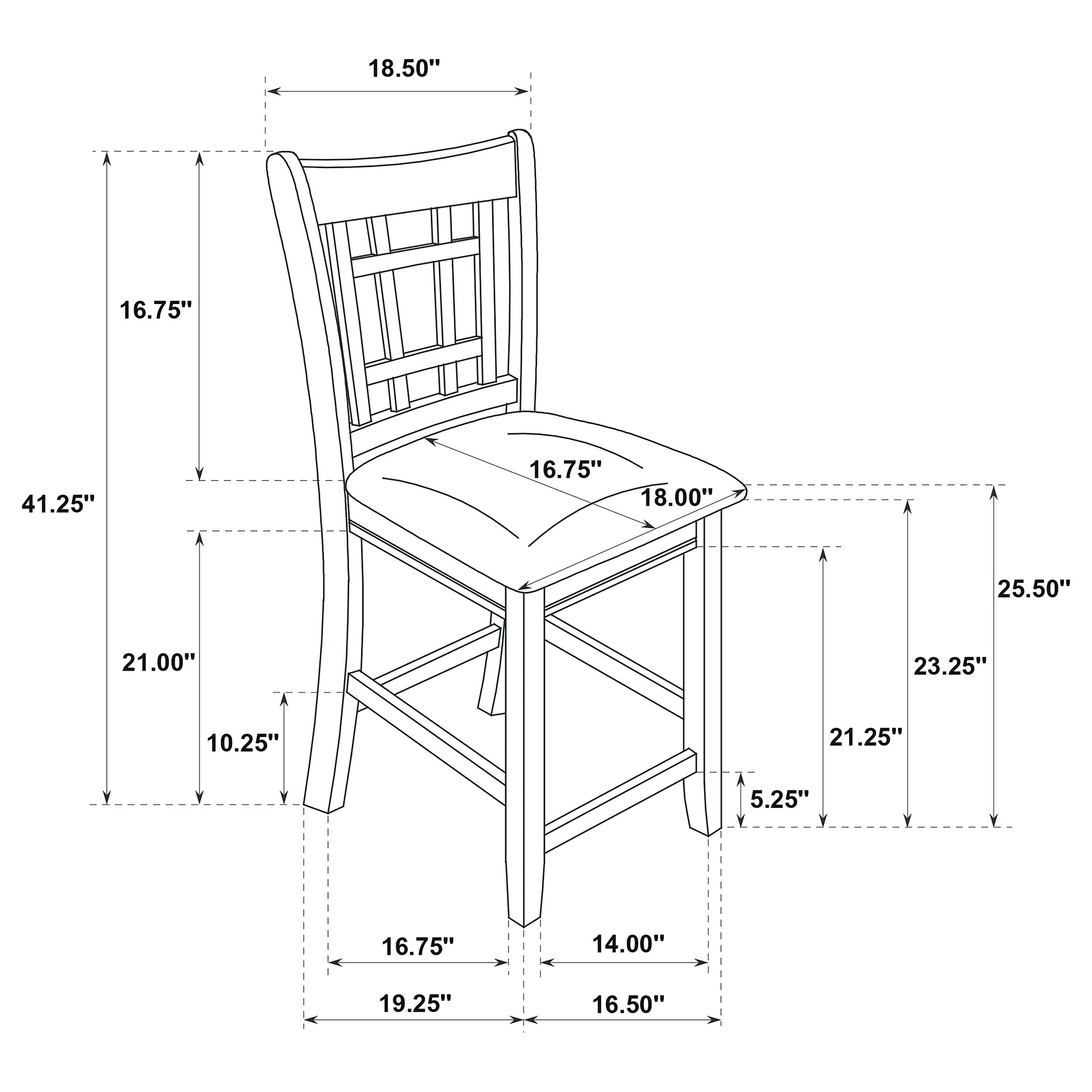 Lavon 24" Counter Stools Tan and Brown (Set of 2)