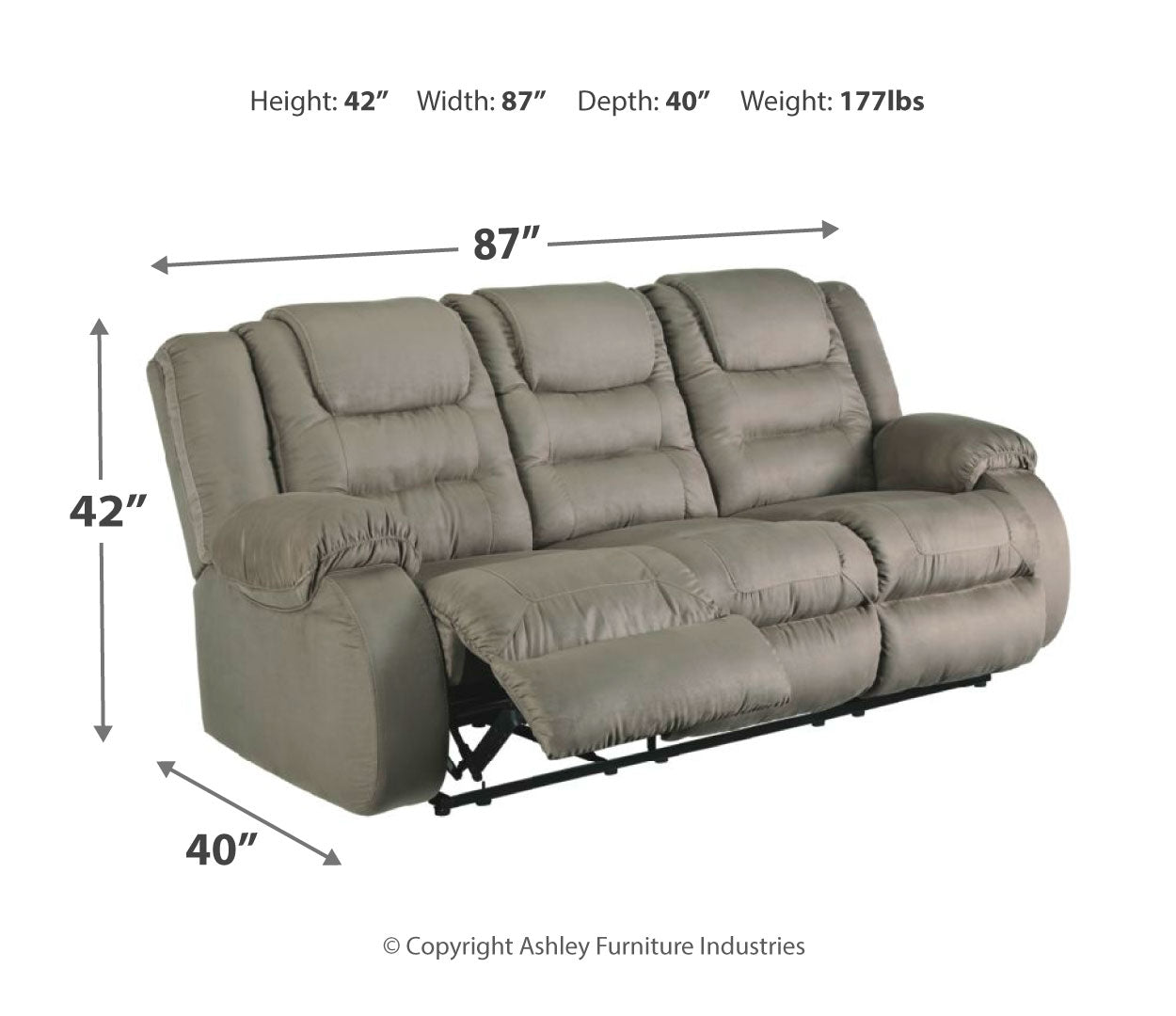 McCade Reclining Sofa