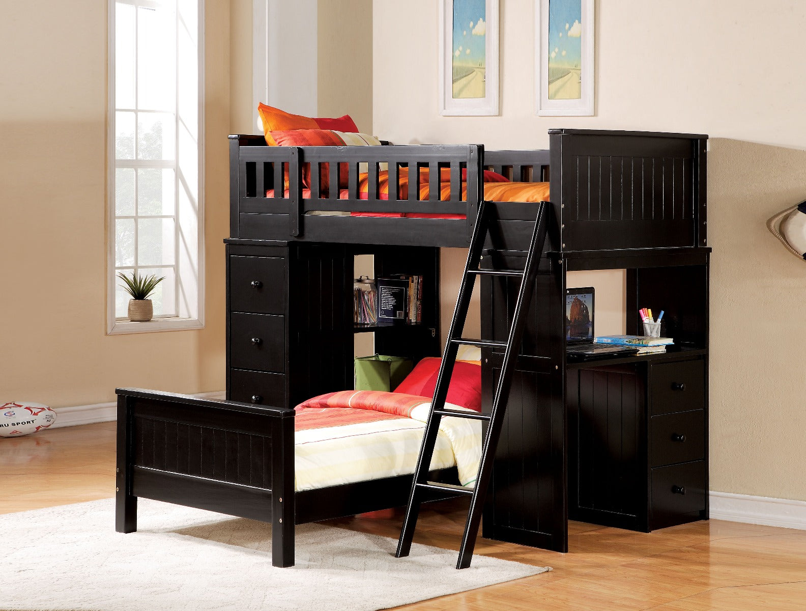 Charith Twin Loft Bed