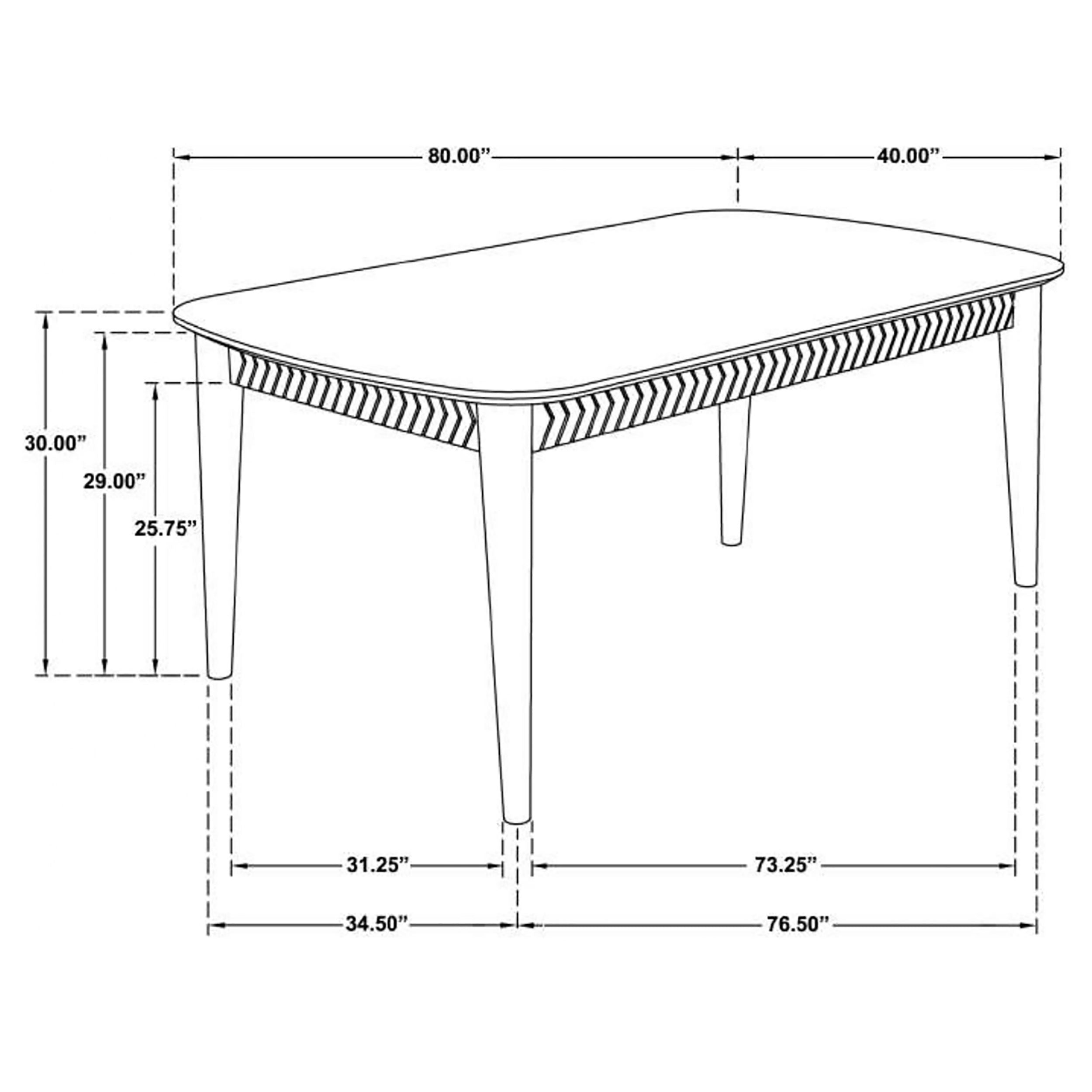 Partridge Wooden Dining Table Natural Sheesham