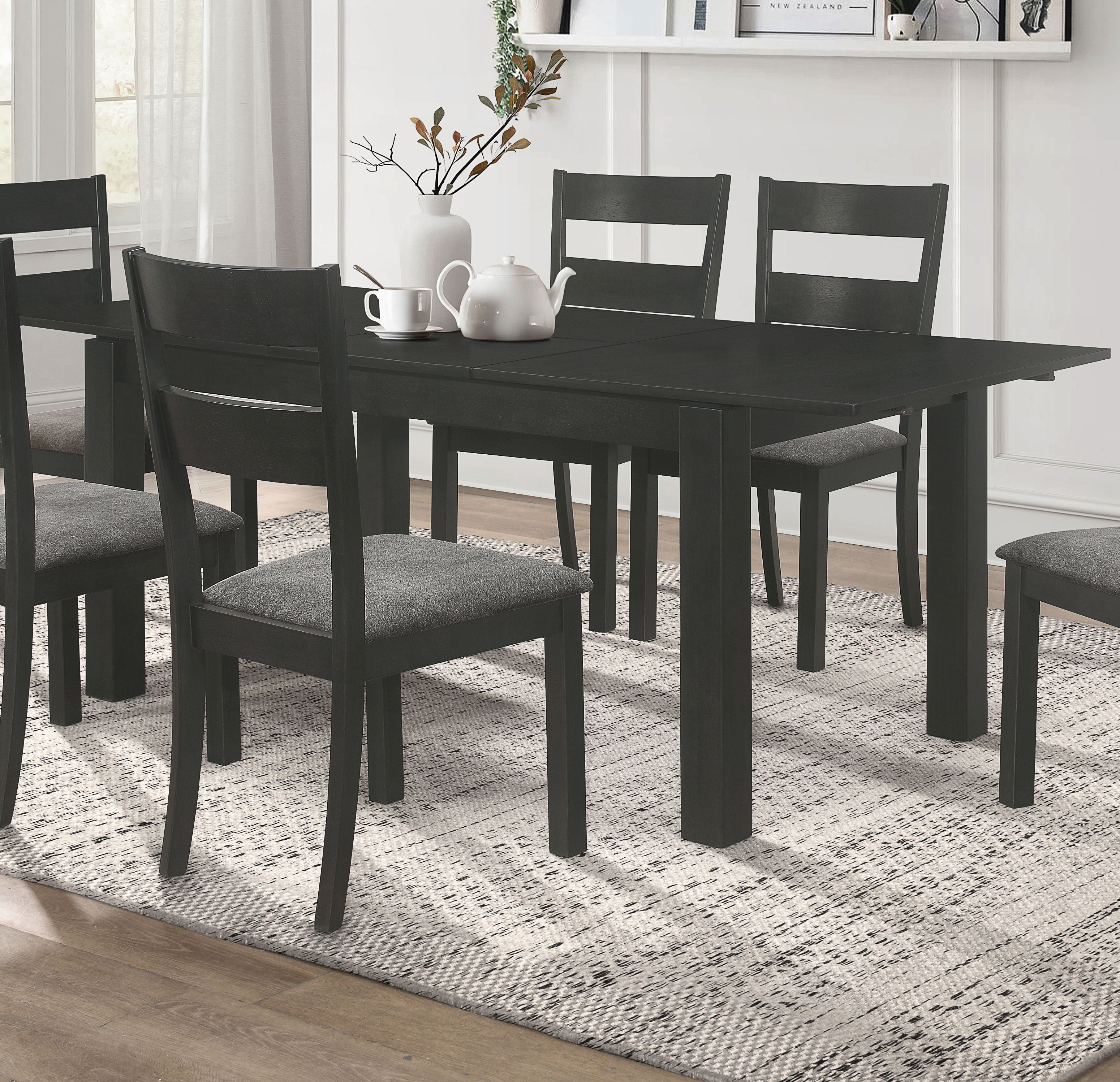 Jakob Rectangular Dining Table Black