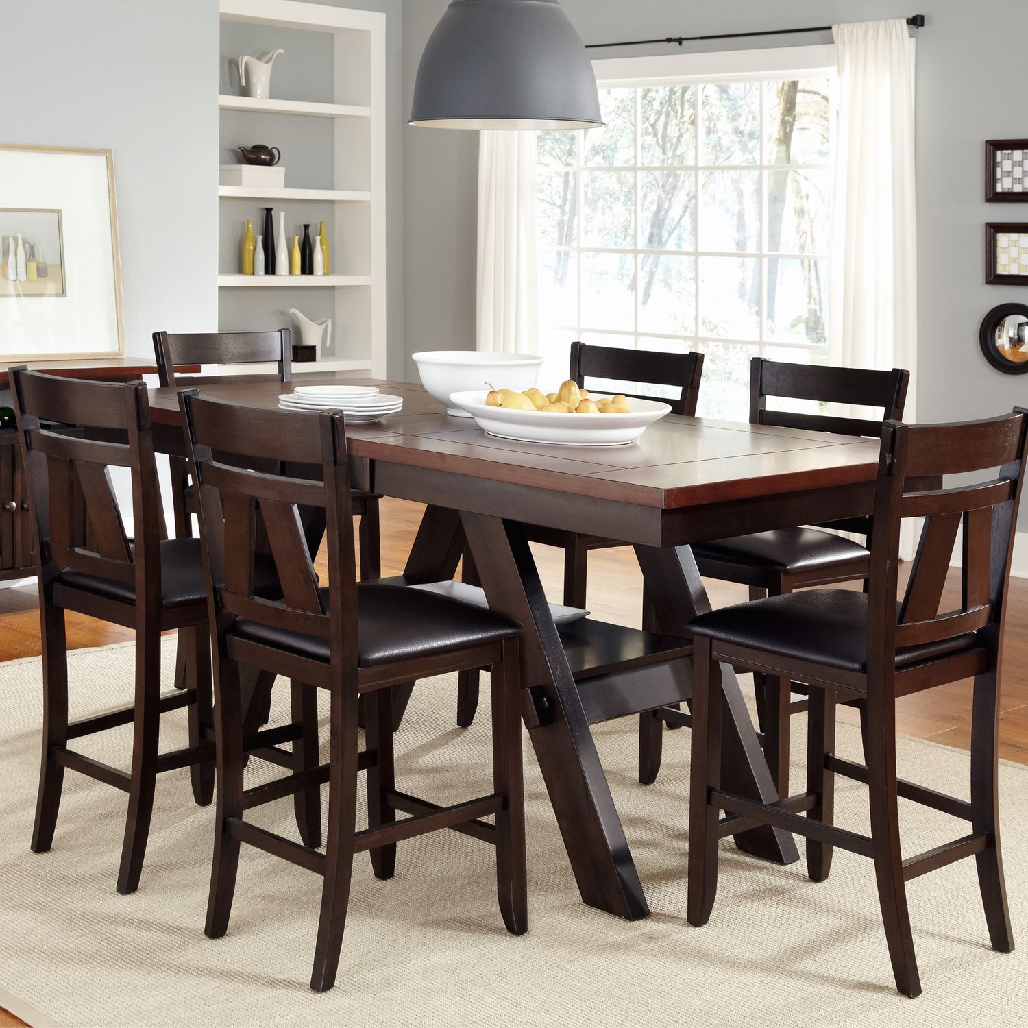 Chaitan 7 Piece Gathering Dining Table Set