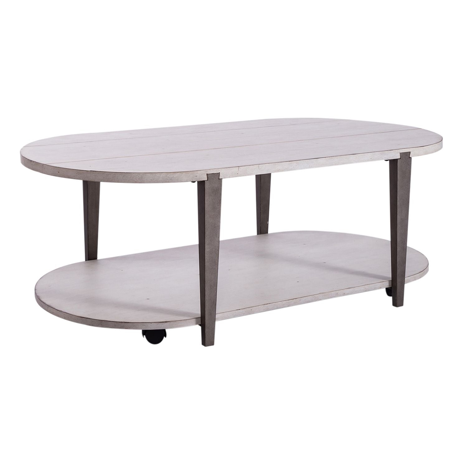 Burtine Oval Cocktail Coffee Table