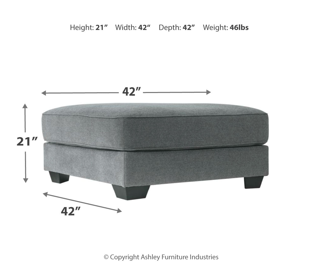 Castano Oversized Ottoman