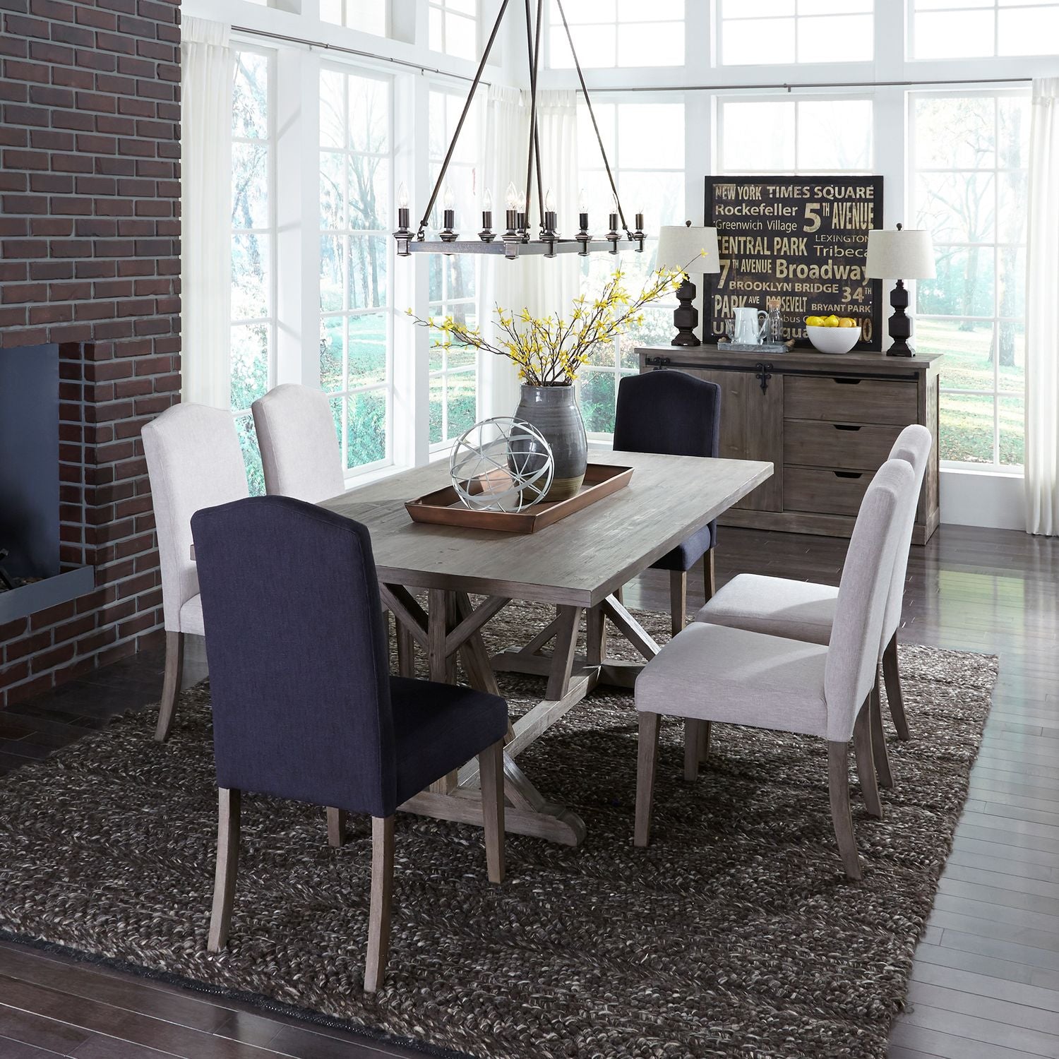 Andrasta Trestle Dining Table