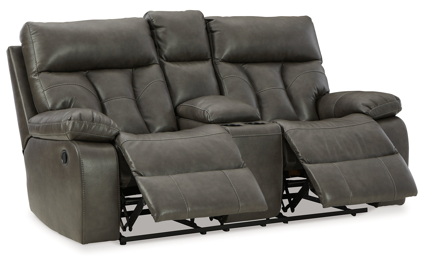 Willamen Reclining Loveseat with Console