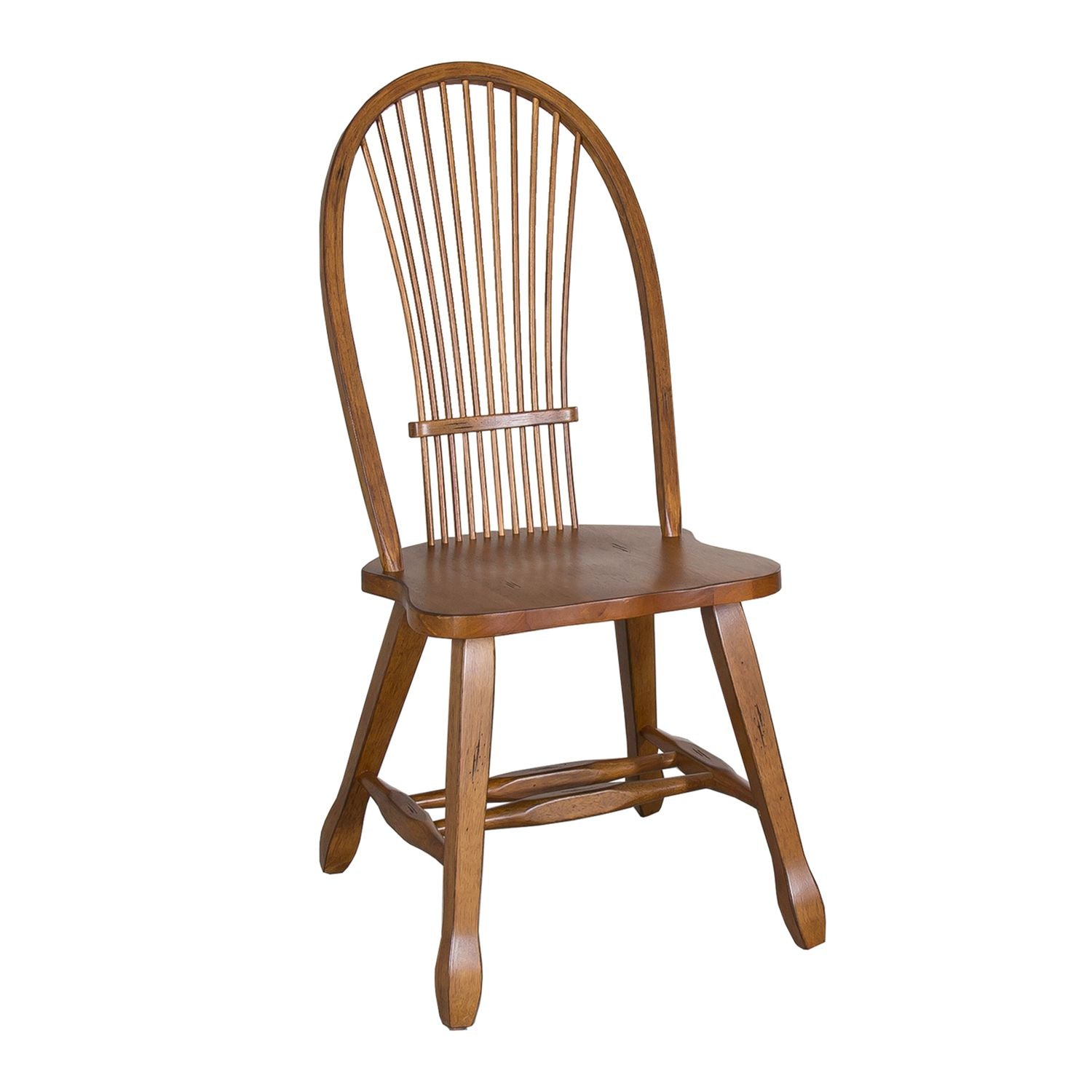 Letoya Sheaf Back Side Chair - Oak