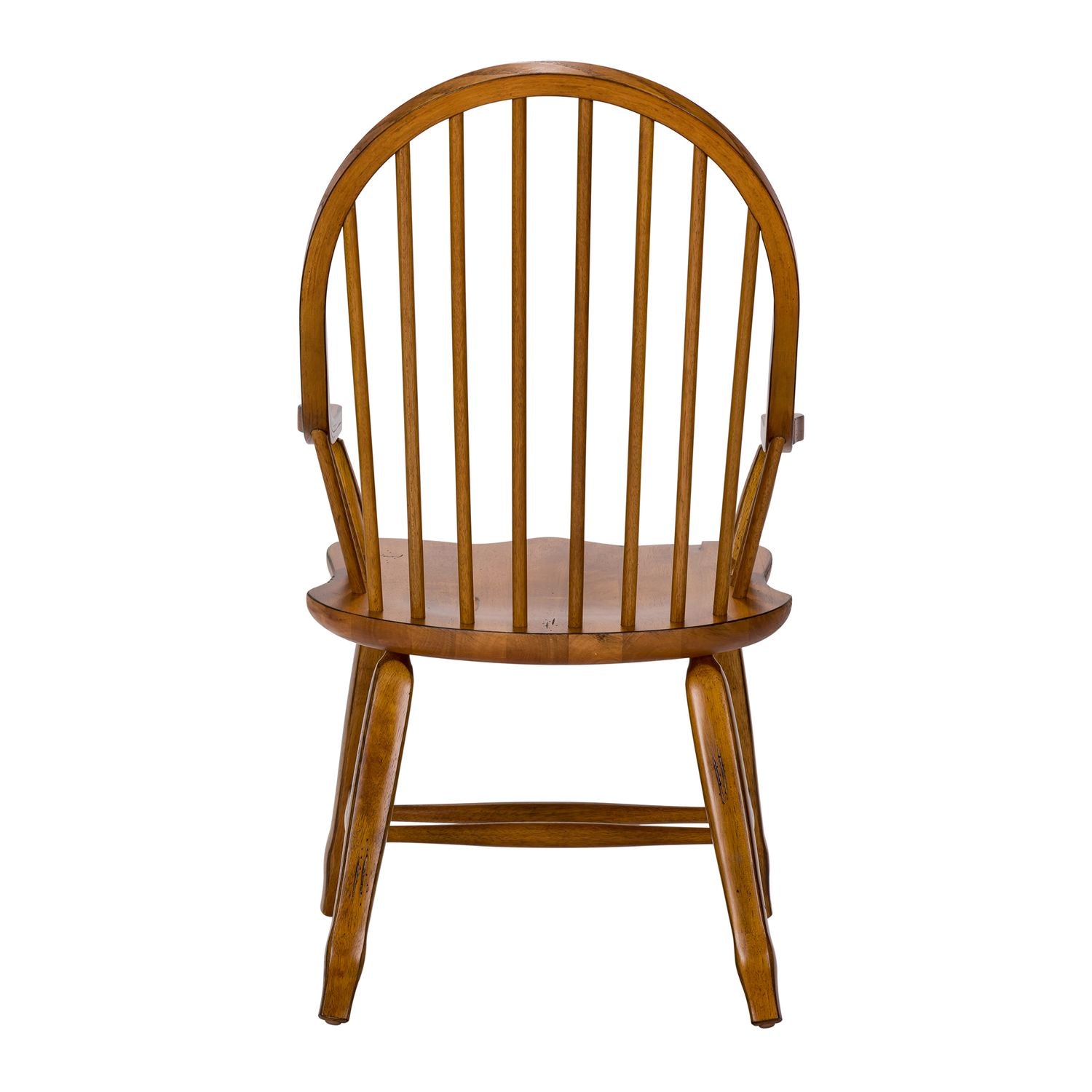 Caufield Bow Back Arm Chair - Oak