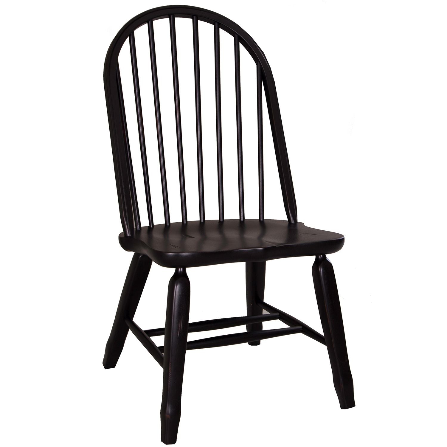 Mylia Bow Back Side Chair - Black