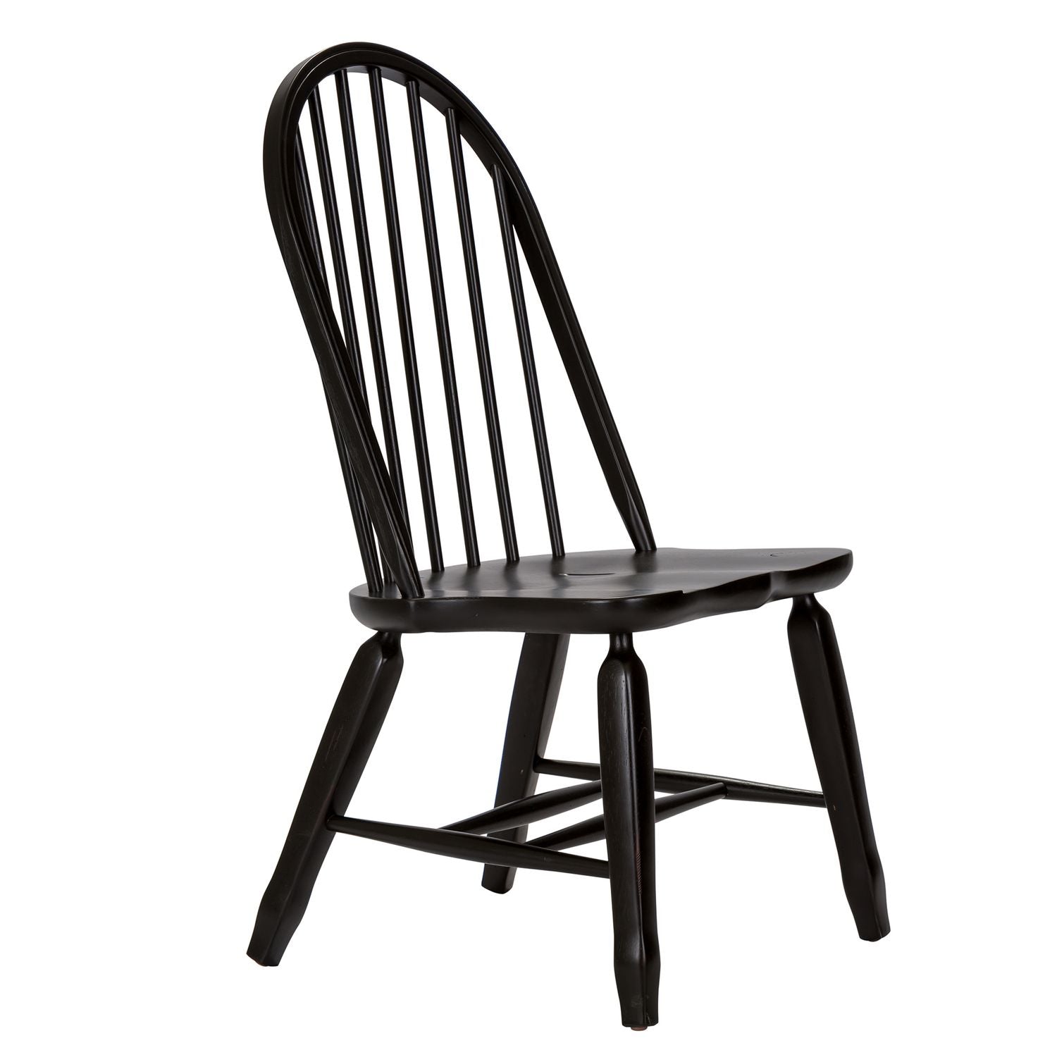 Mylia Bow Back Side Chair - Black