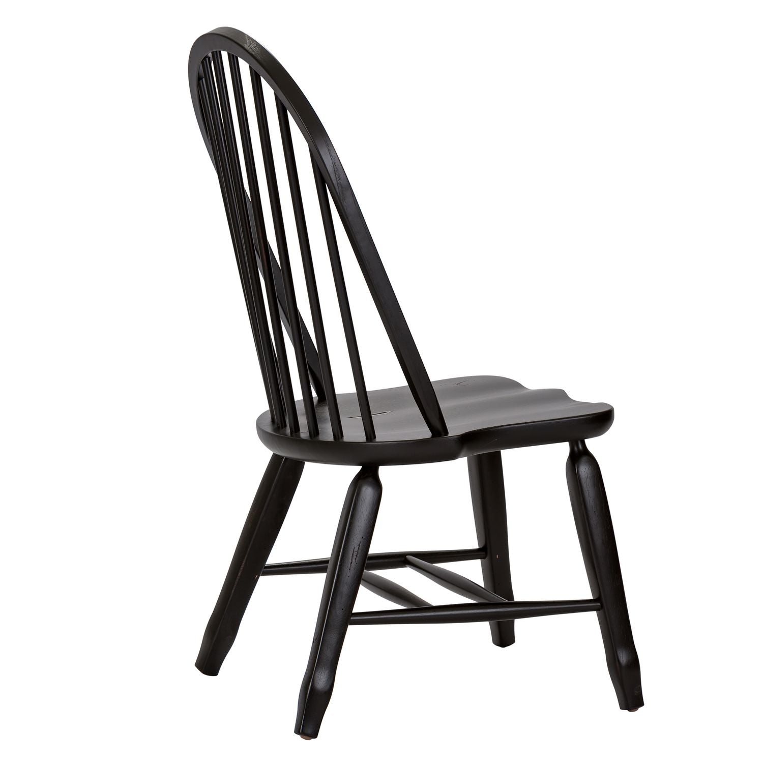 Mylia Bow Back Side Chair - Black