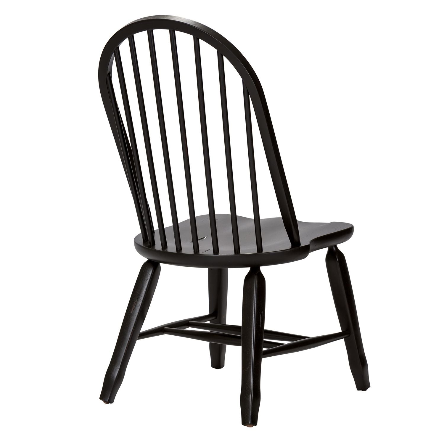 Mylia Bow Back Side Chair - Black