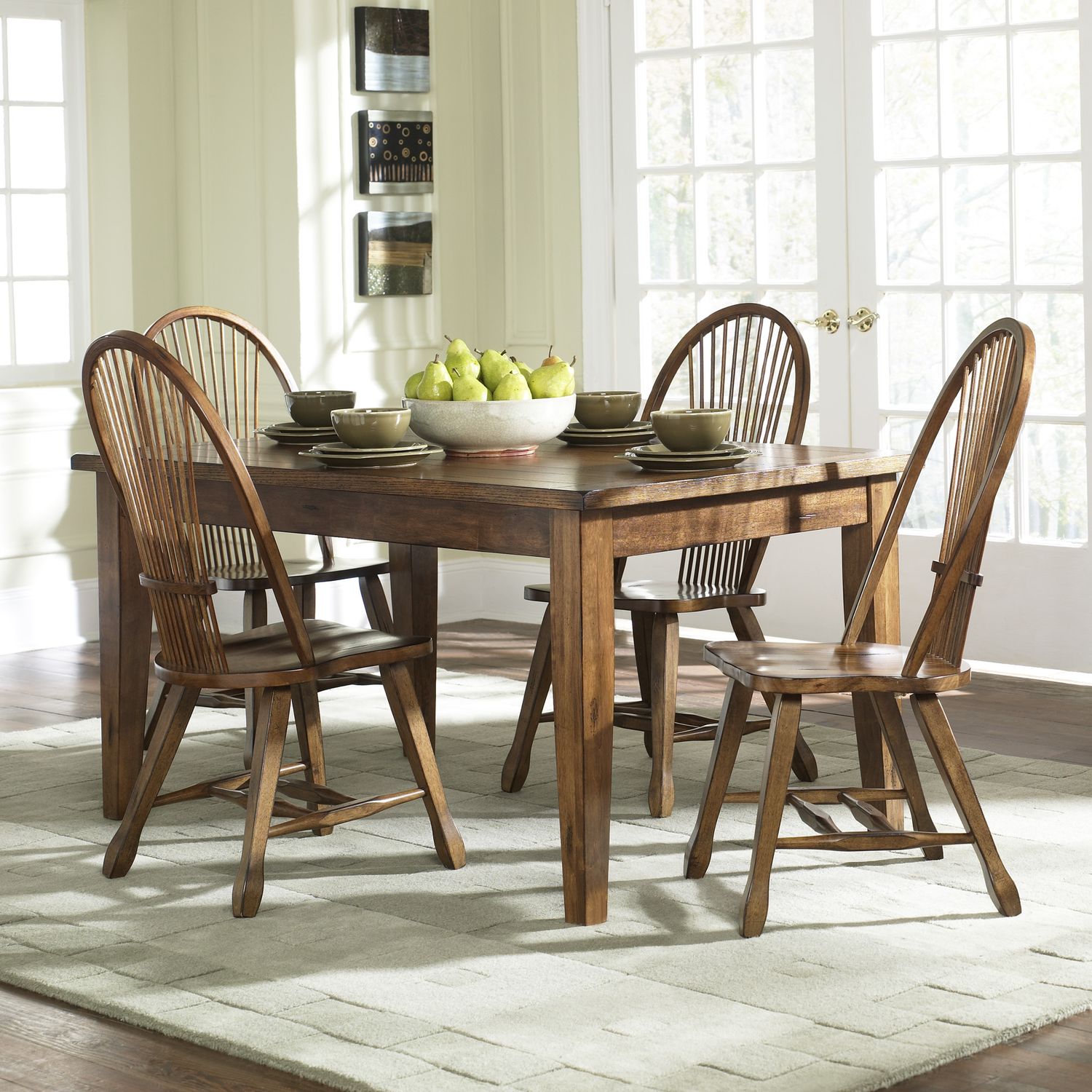 Florry Rectangular Dining Table - Oak