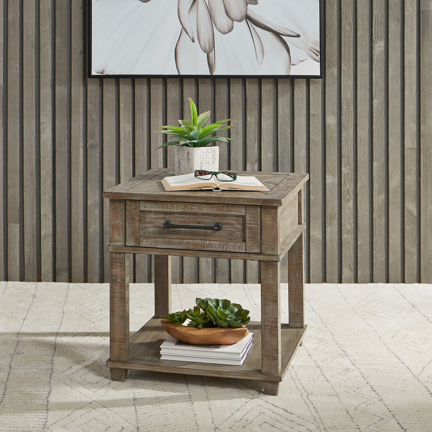 Kelwynne Rectangular End Table