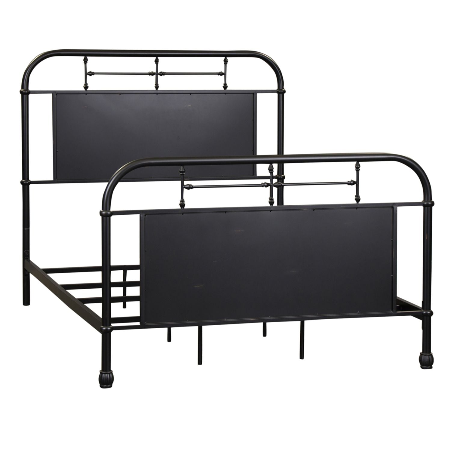 Ernie Full Metal Bed - Black