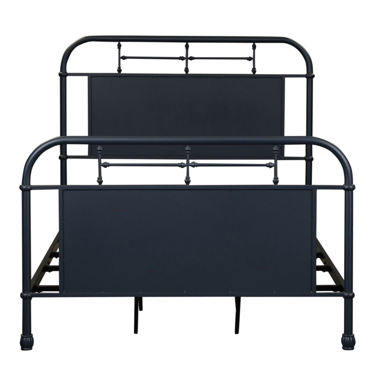 Jarom Full Metal Bed - Navy