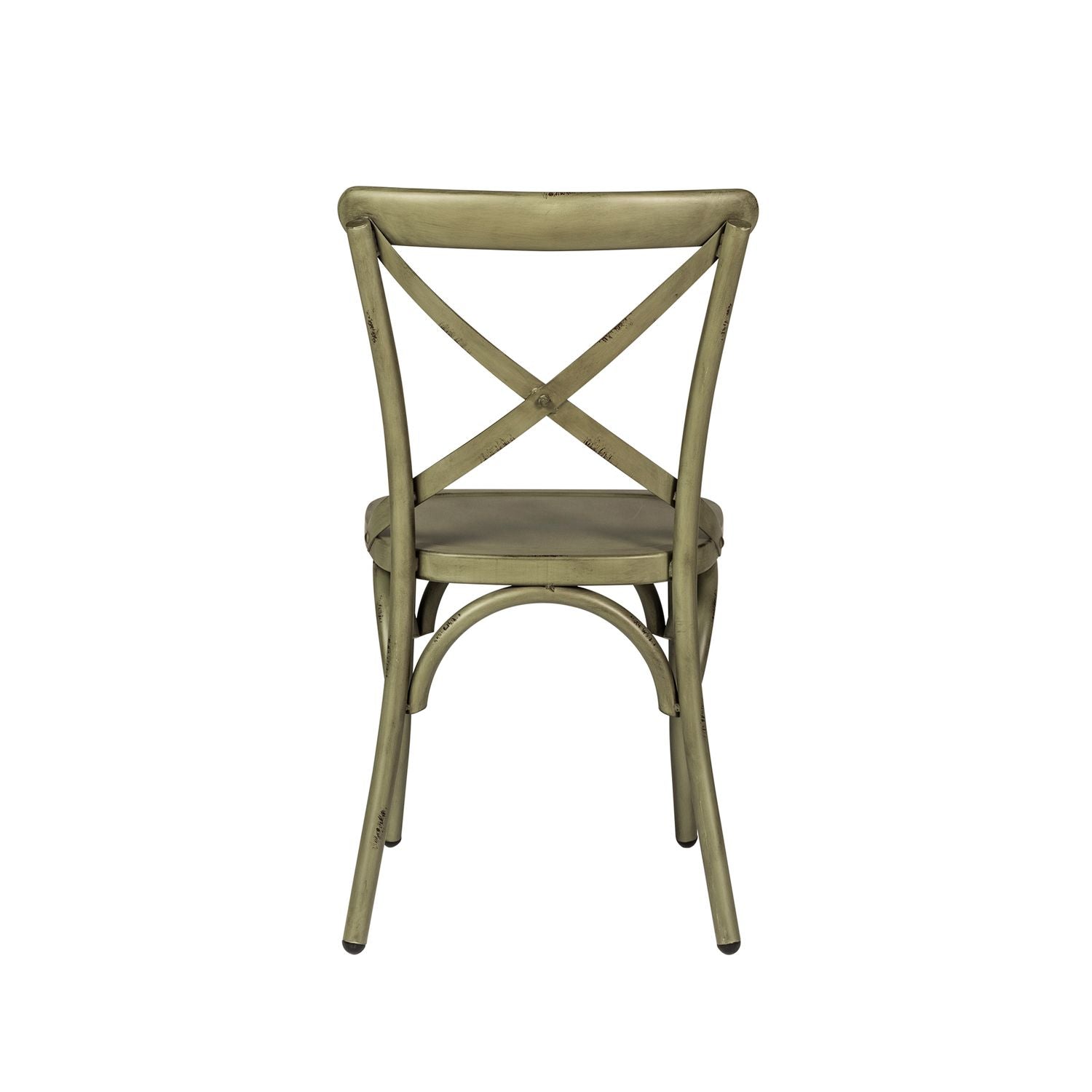 Reseda X Back Side Chair - Green