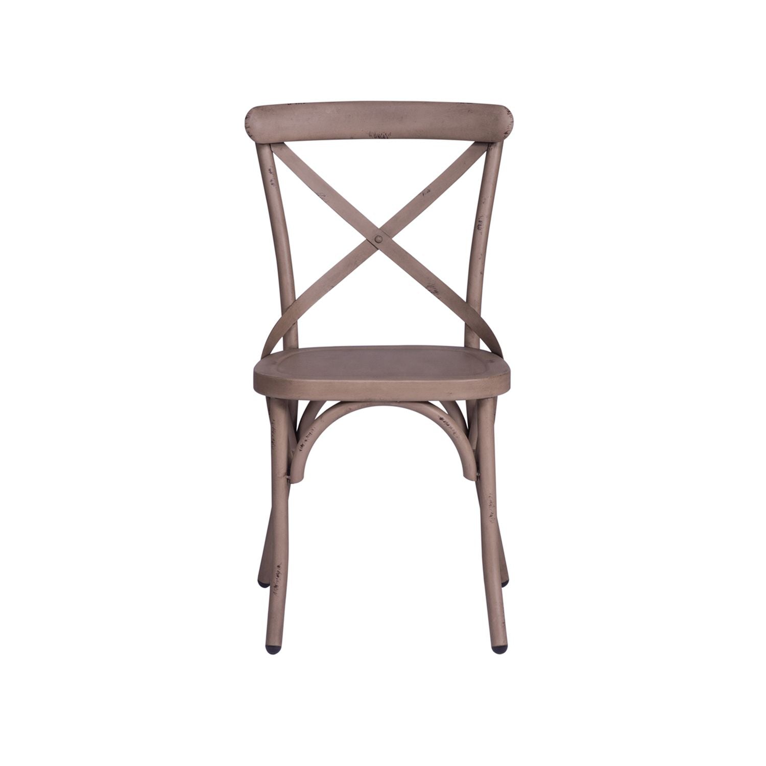 Ella-Louise X Back Side Chair - Vintage Cream