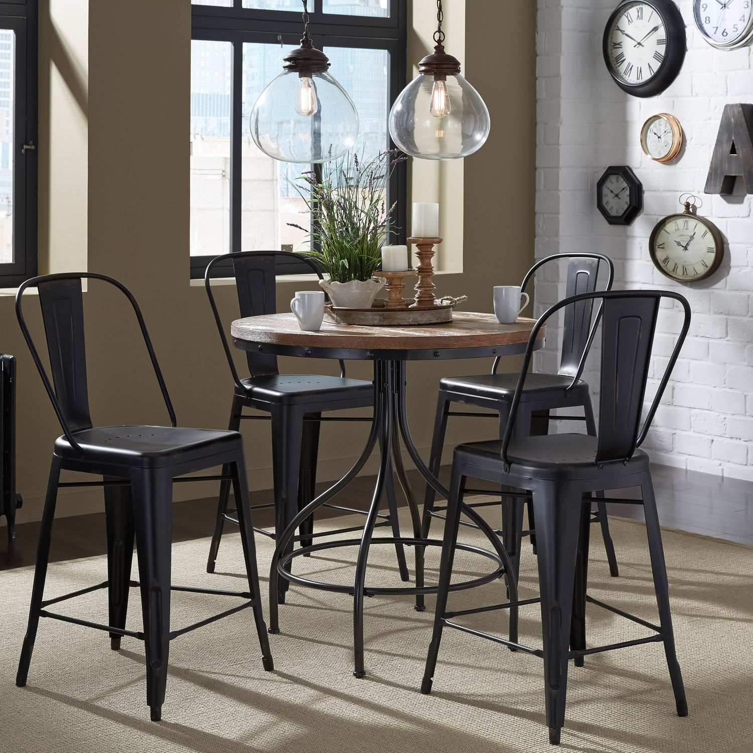 Astryd Opt 5 Piece Gathering Dining Table Set