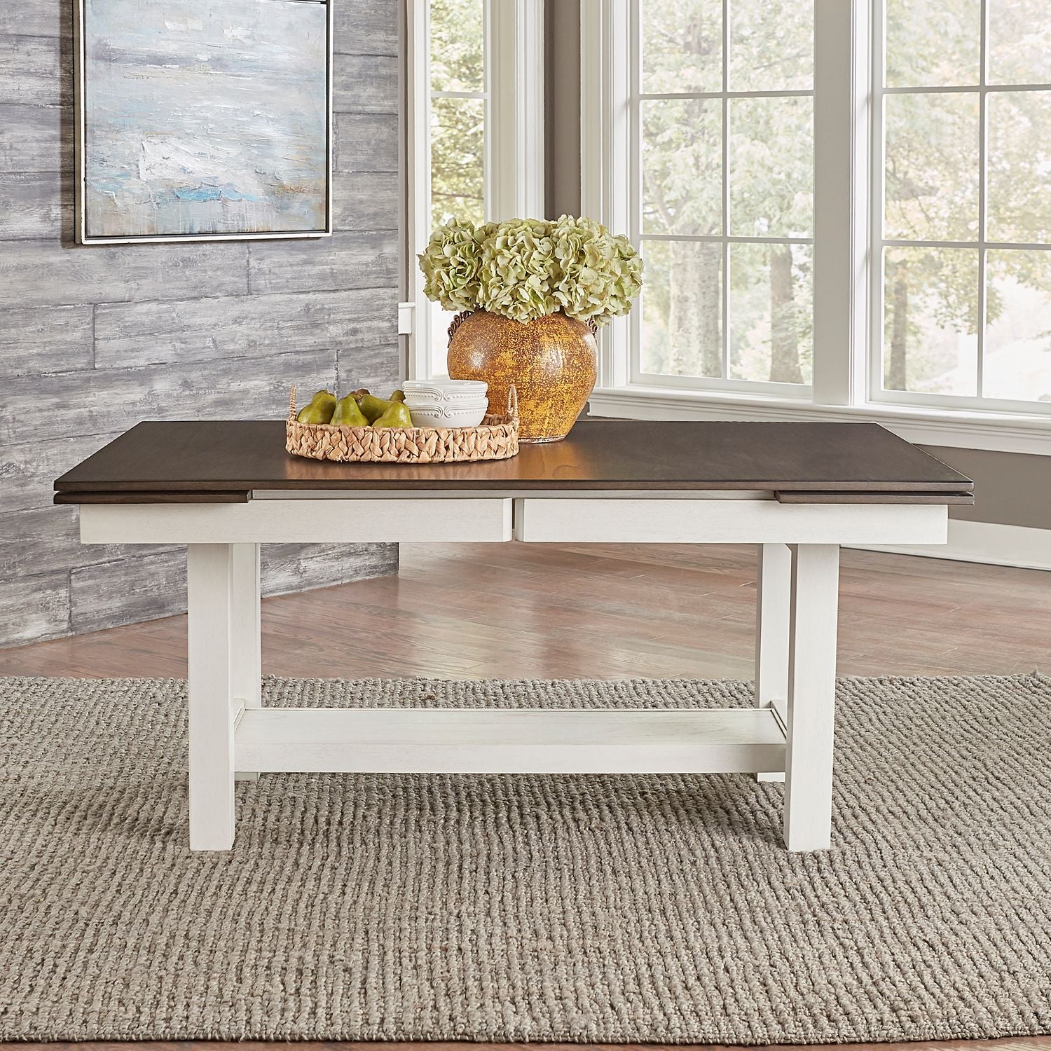 Duboistown Trestle Dining Table Set