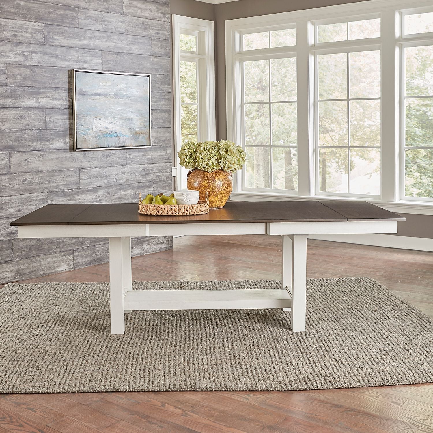 Duboistown Trestle Dining Table Set