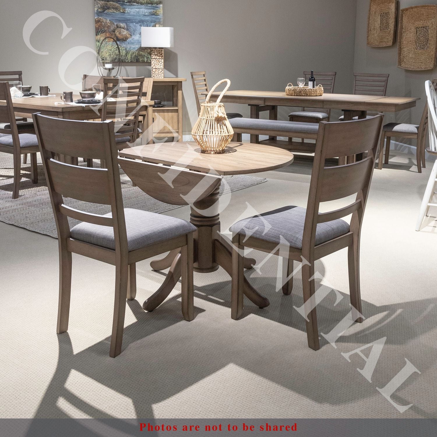 Chanique Opt 3 Piece Drop Leaf Dining Table Set