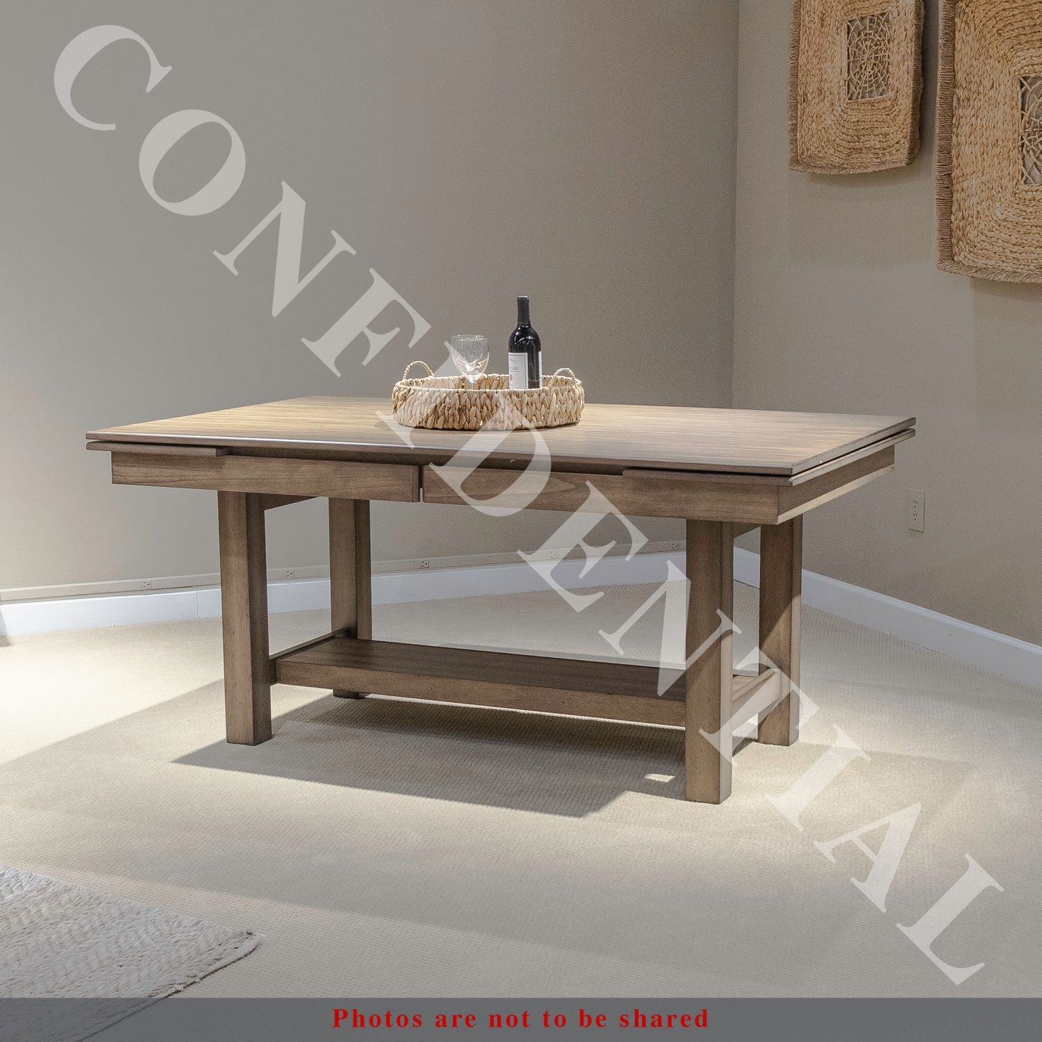 Dionisie Trestle Dining Table Set