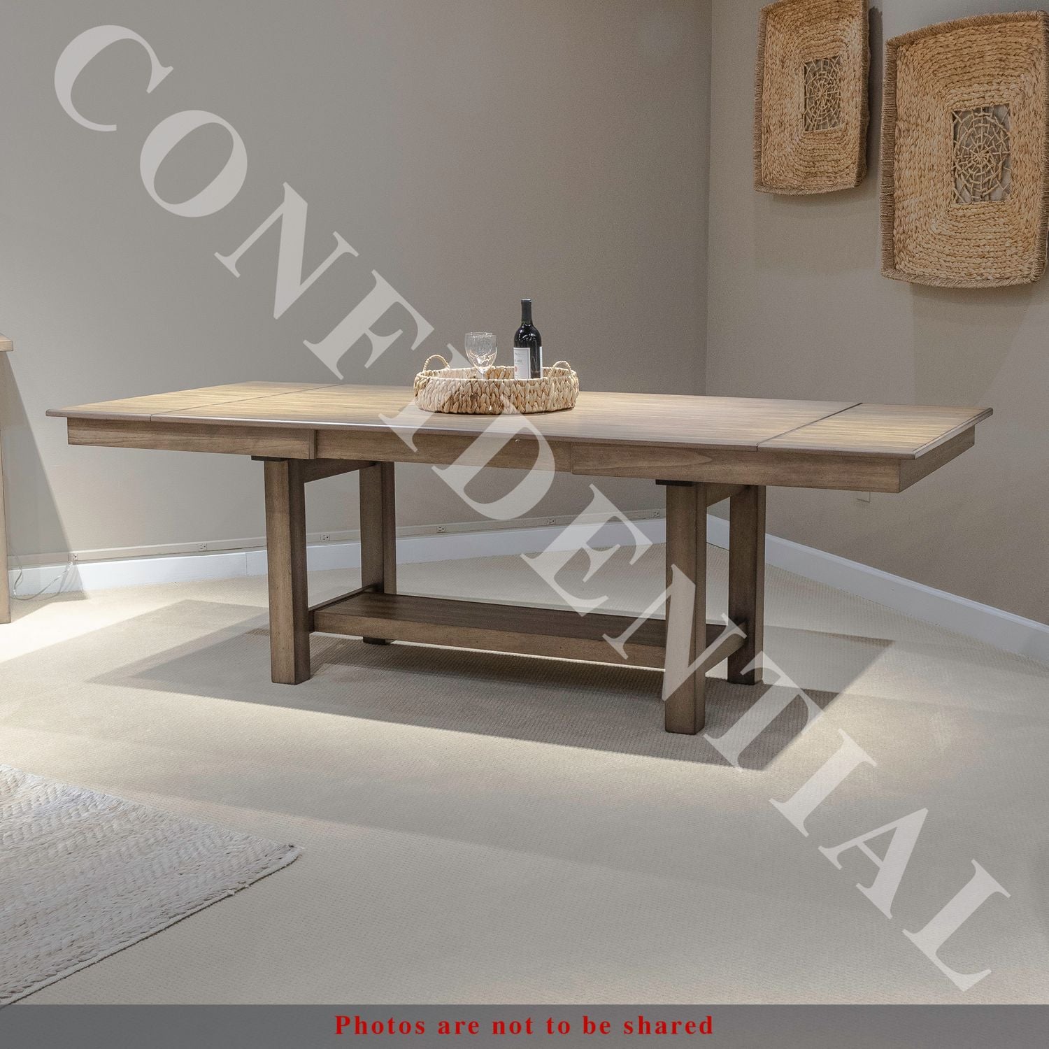 Dionisie Trestle Dining Table Set