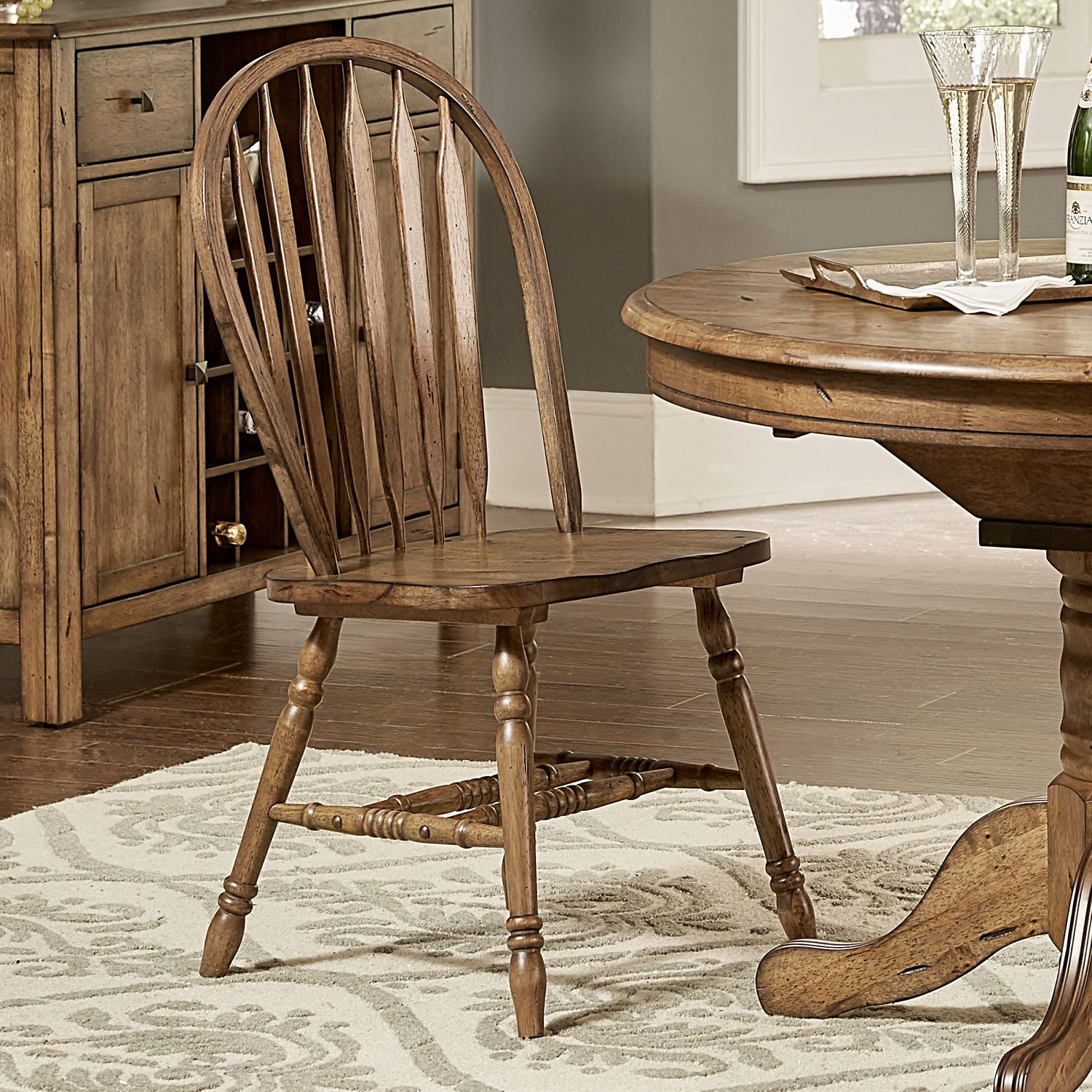 Cierah 5 Piece Drop Leaf Dining Table Set