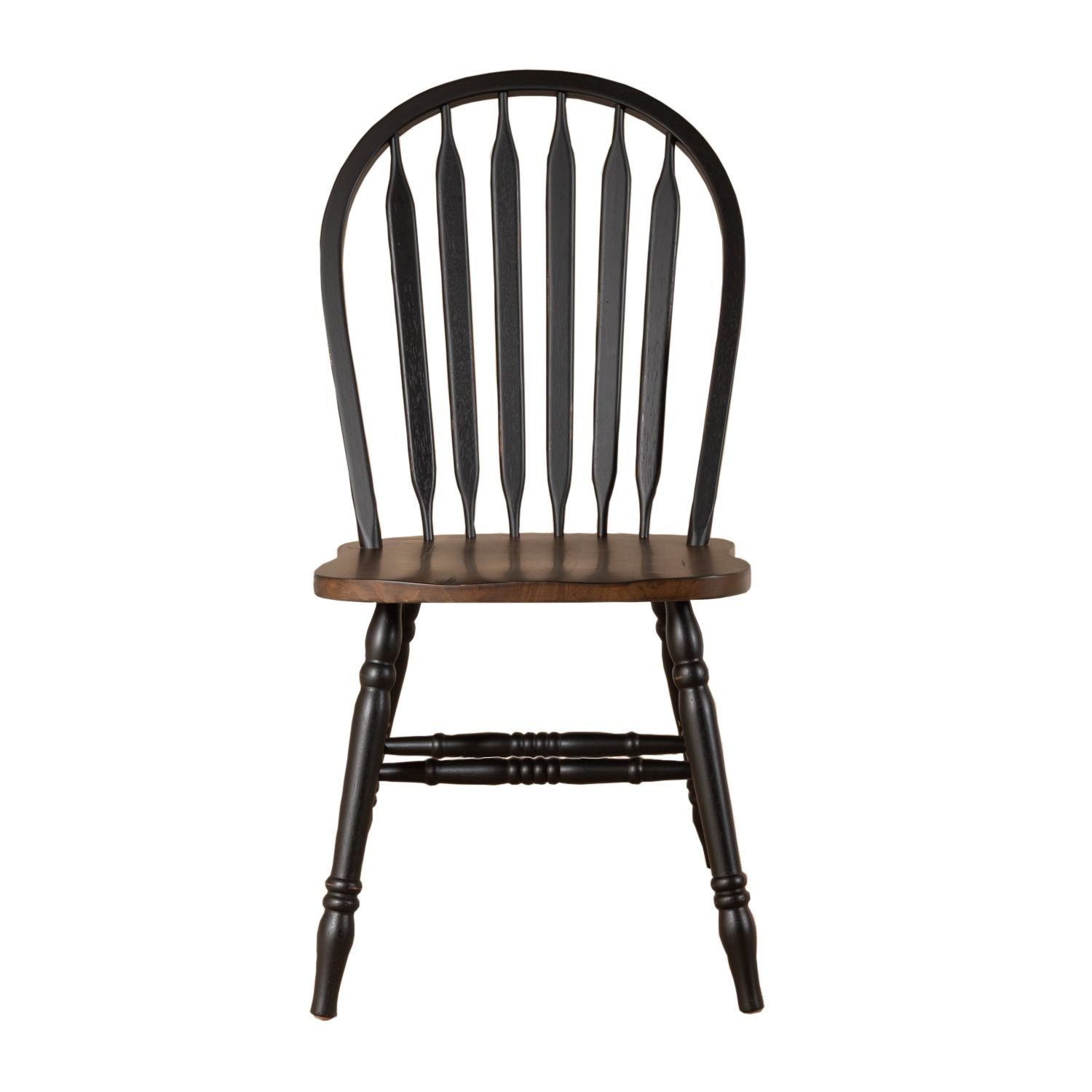 Latrevious Windsor Side Chair- Black